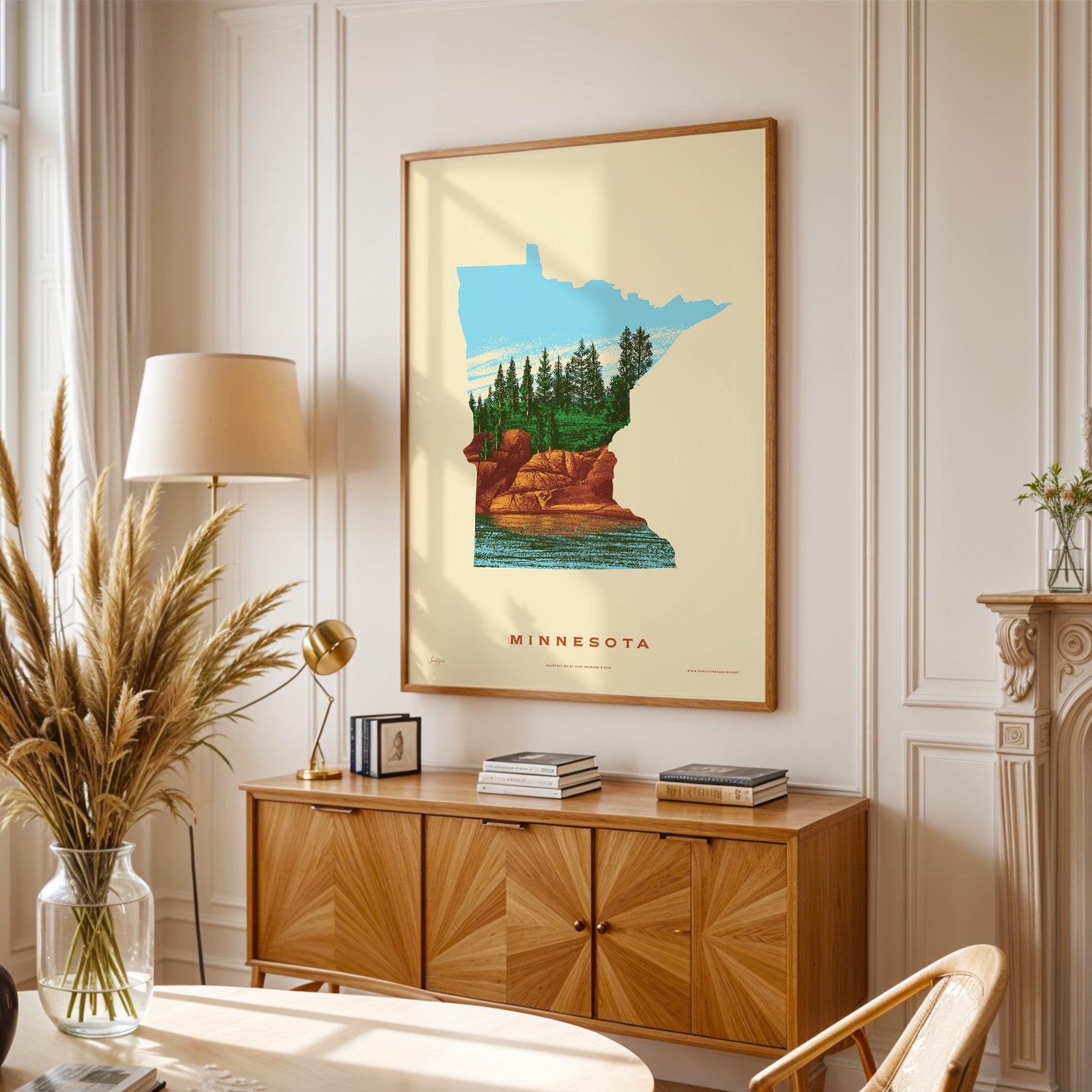 Minnesota State Print - North Shore