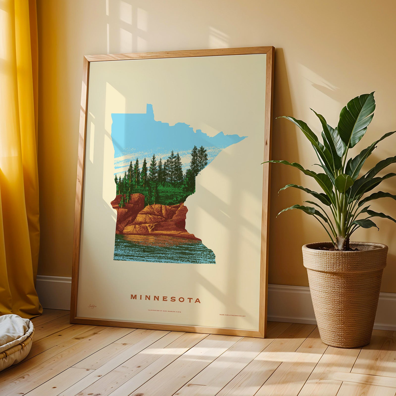 Minnesota State Print - North Shore