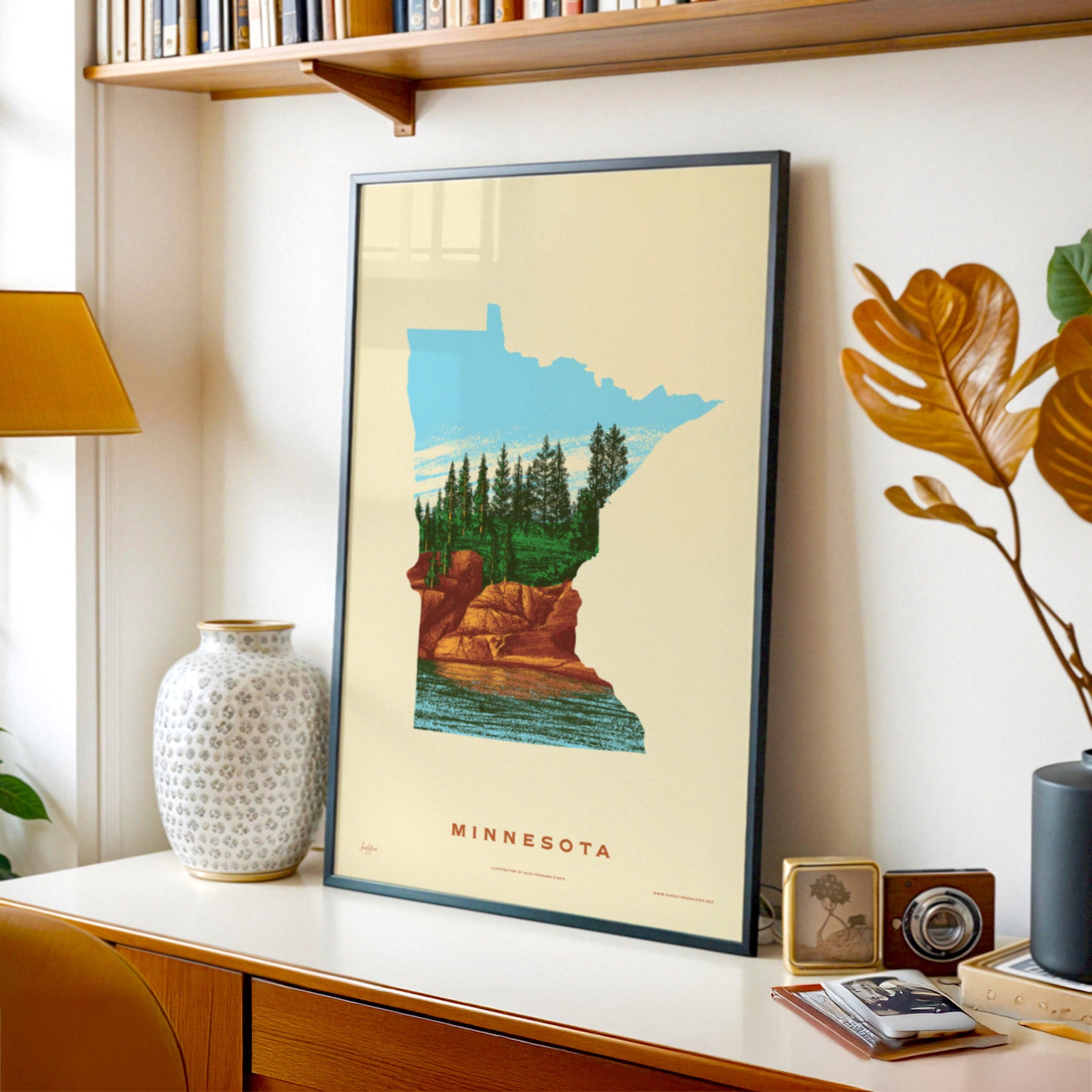 Minnesota State Print - North Shore