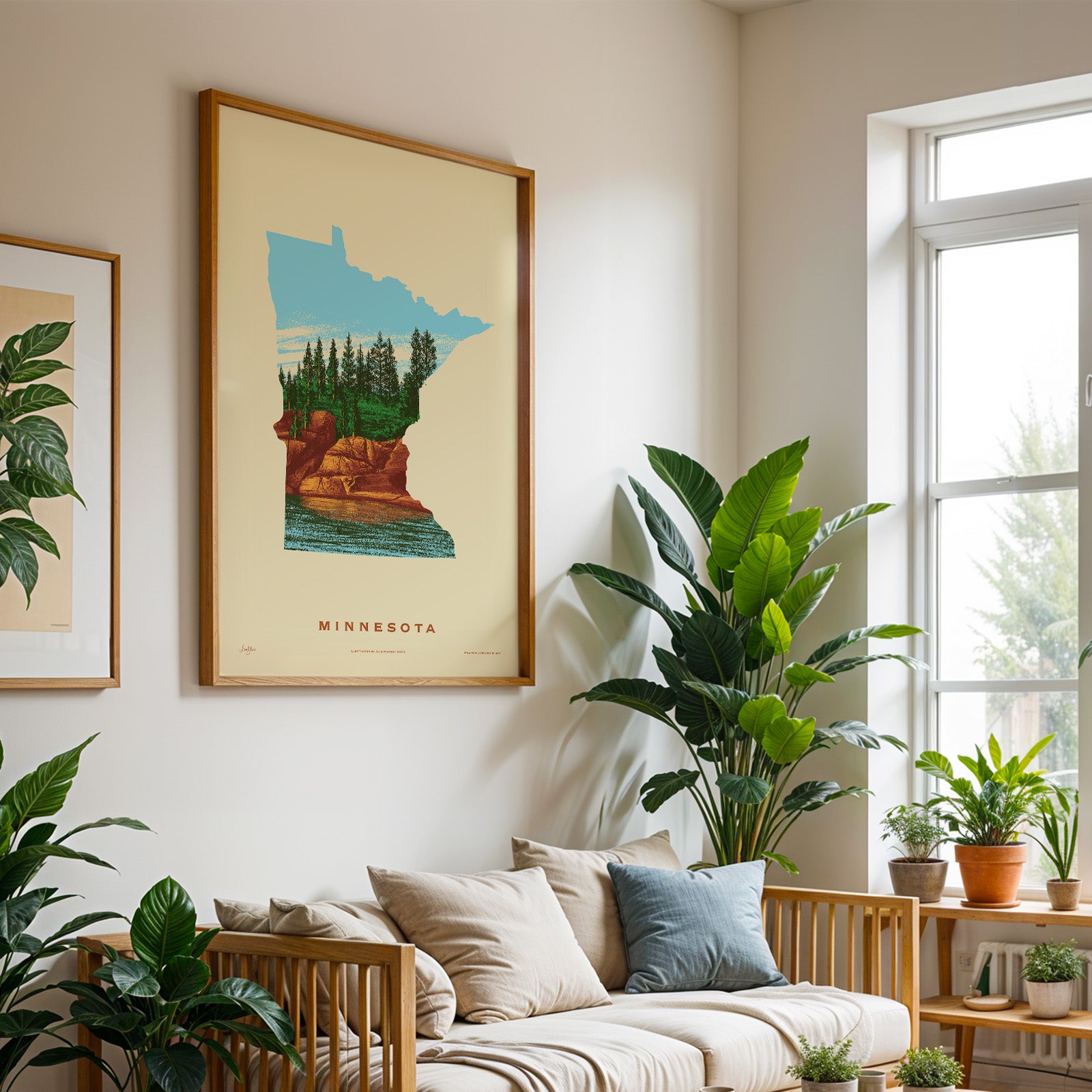 Minnesota State Print - North Shore