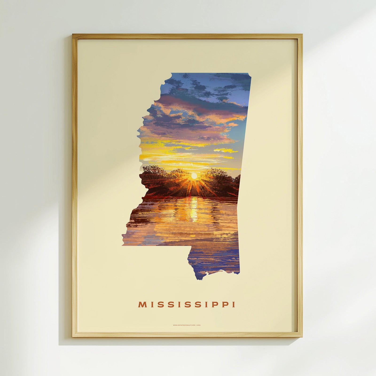Mississippi River Print