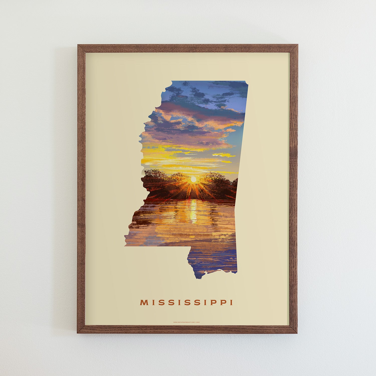 Mississippi River Print