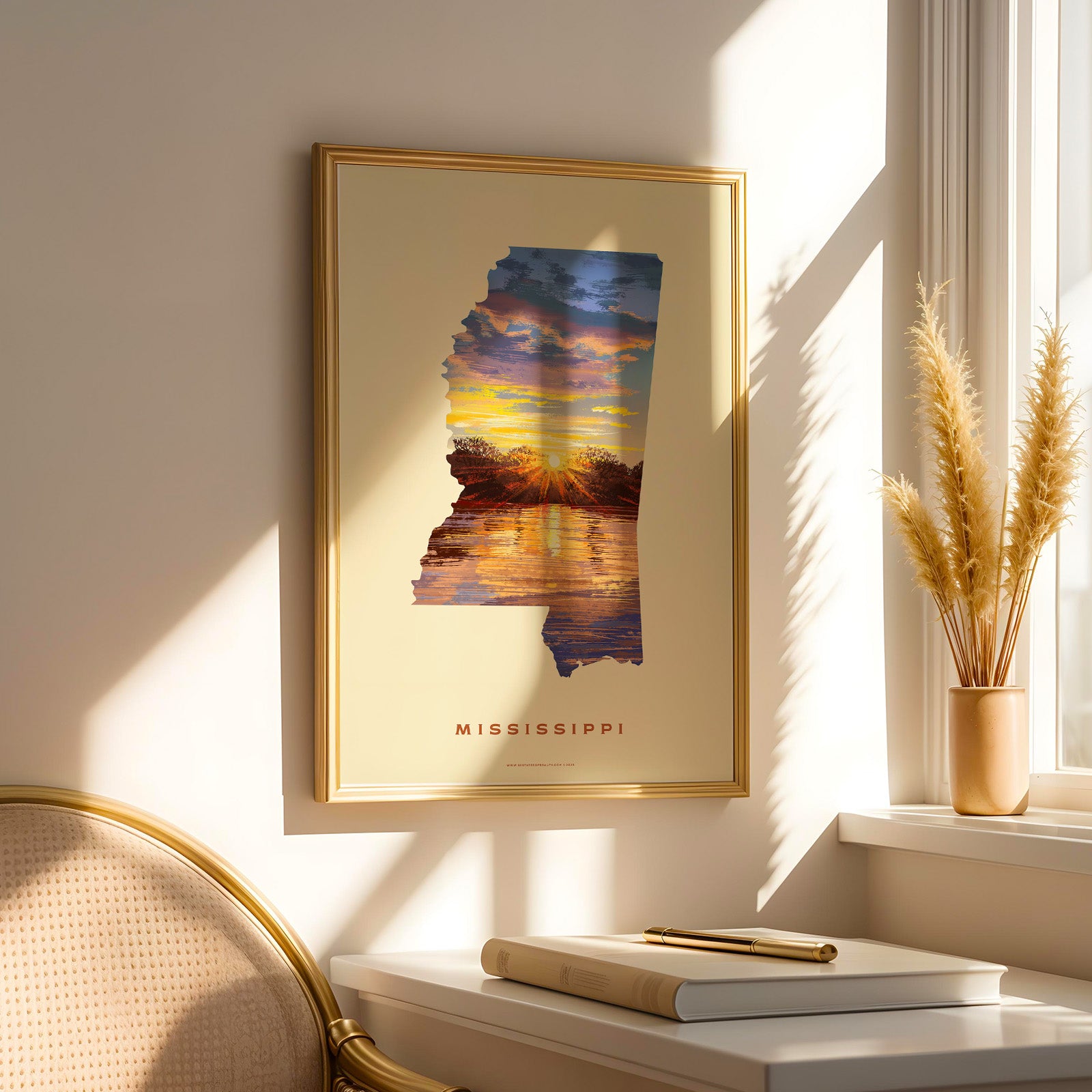 Mississippi River Print