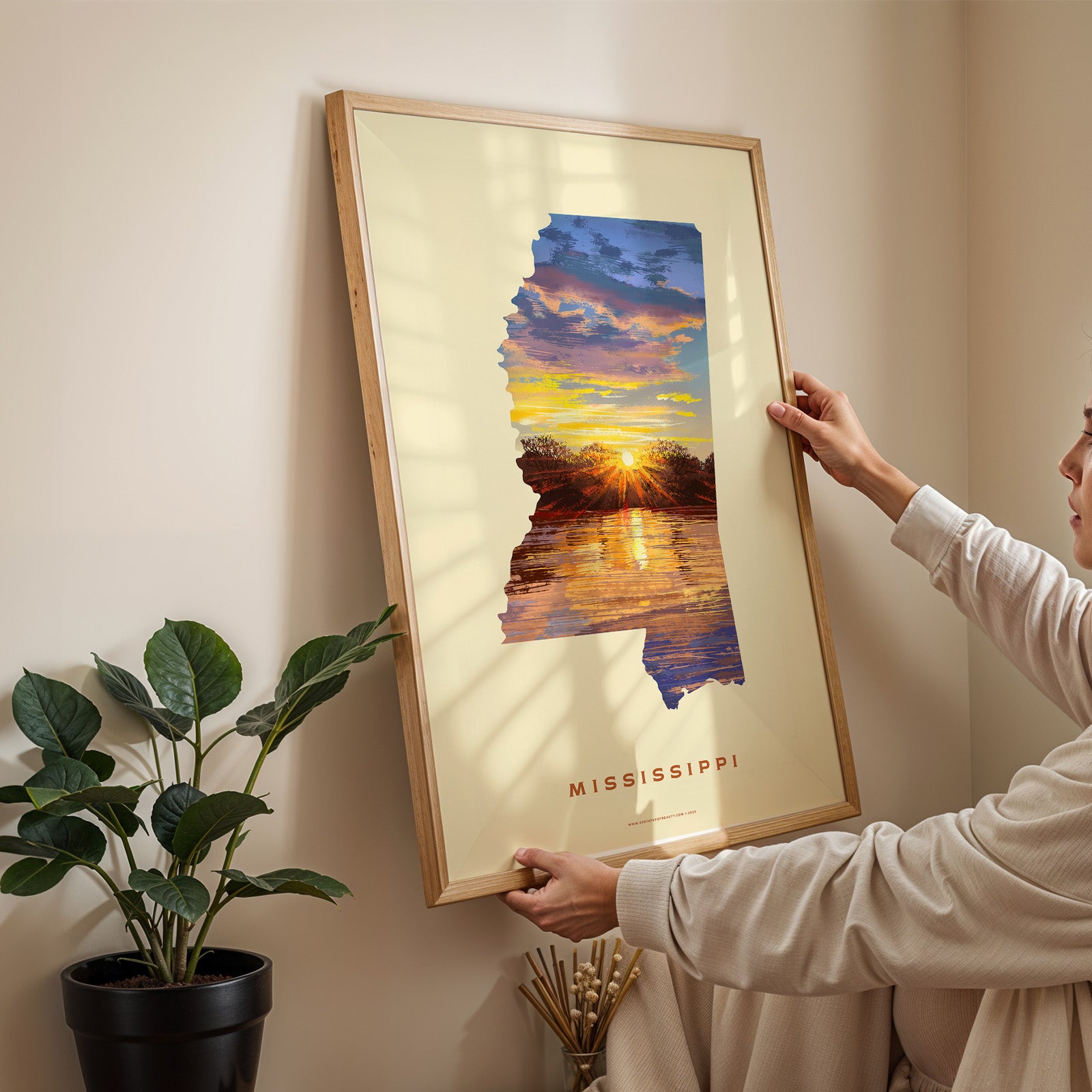 Mississippi River Print