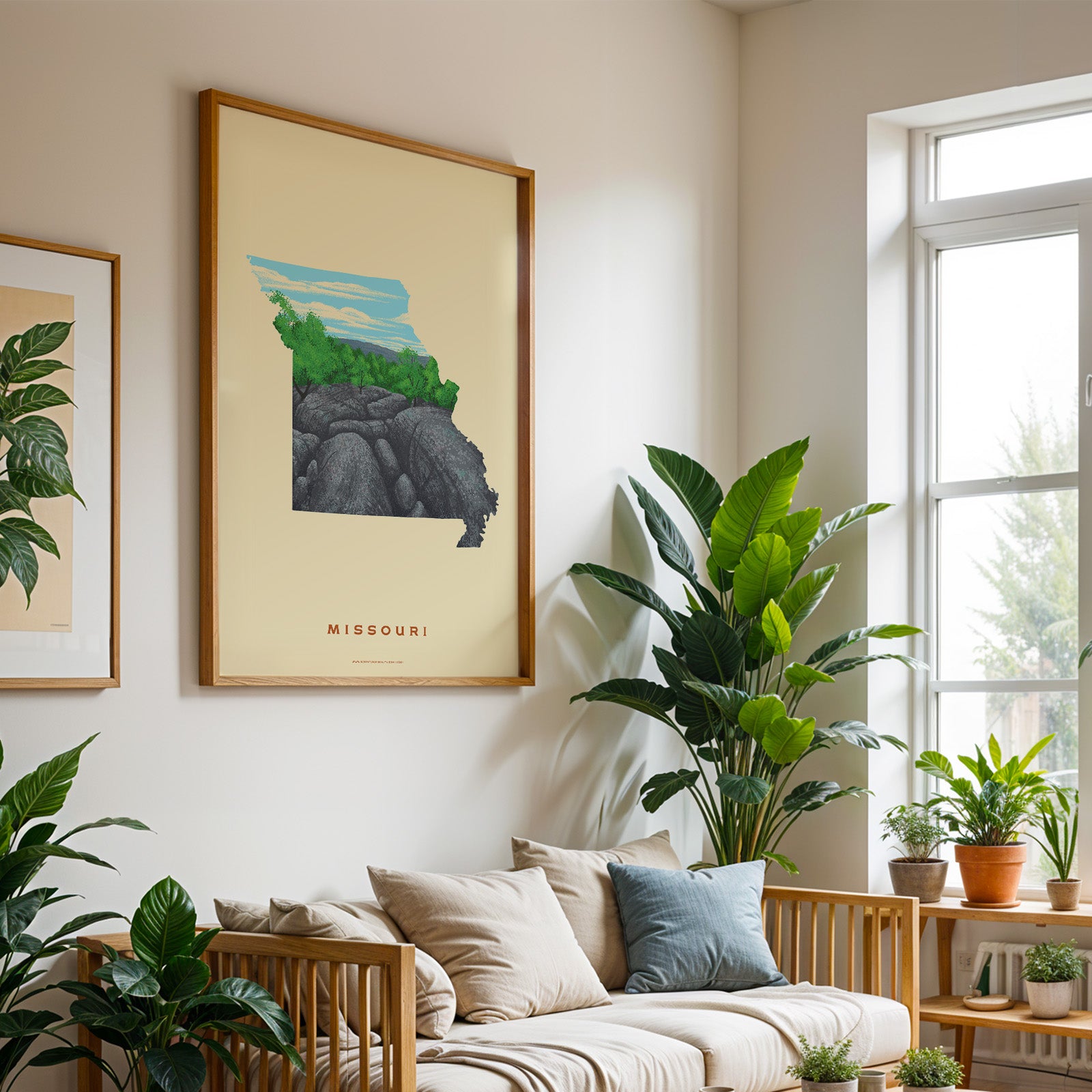 Missouri Elephant Rock Print