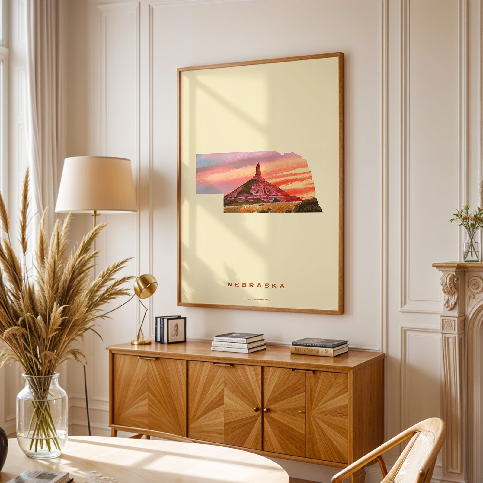 Nebraska Chimney Rock Print