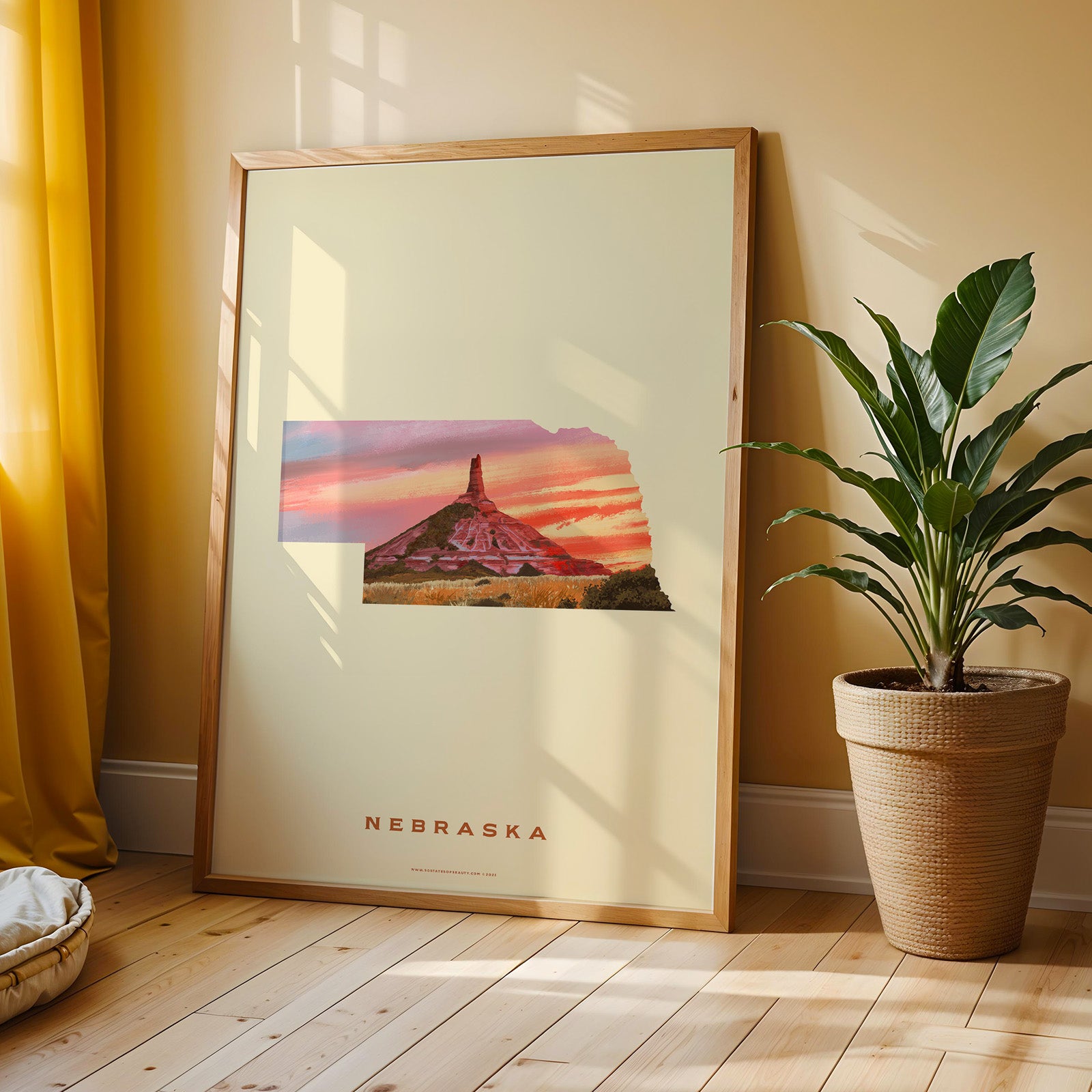 Nebraska Chimney Rock Print