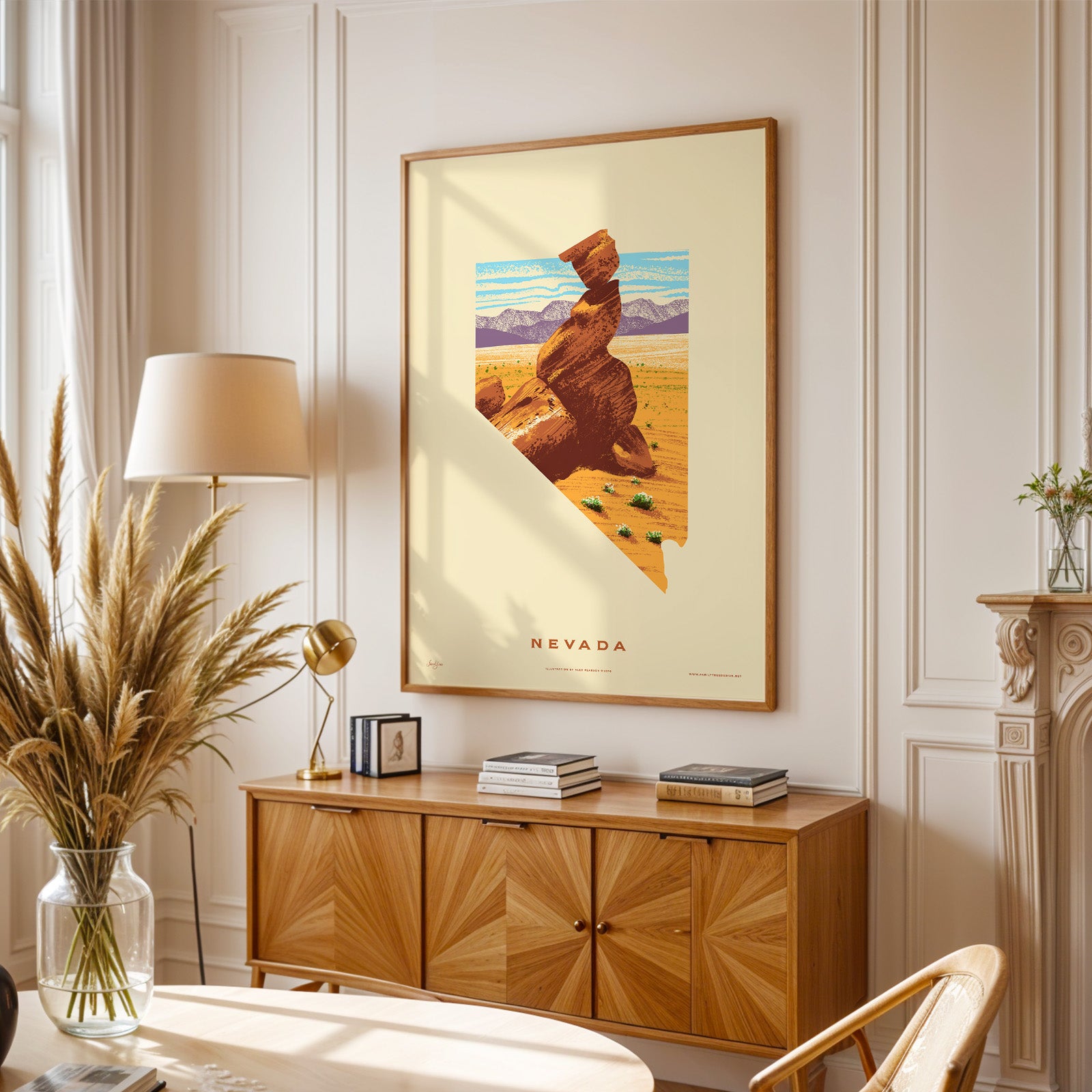 Nevada State Print - Valley of Fire