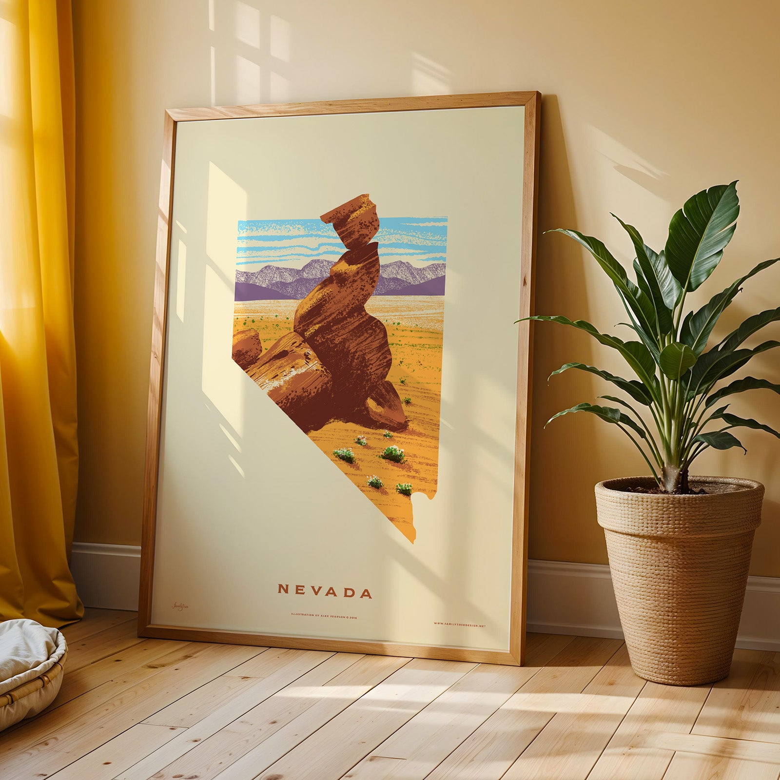 Nevada State Print - Valley of Fire