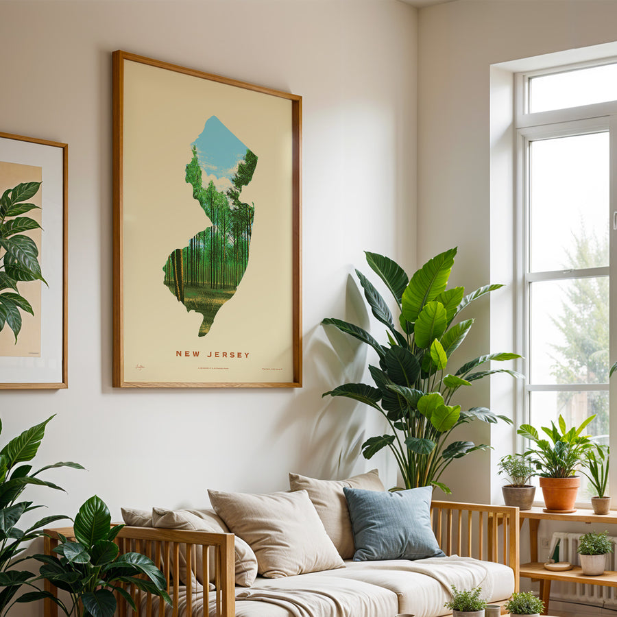 New Jersey Print