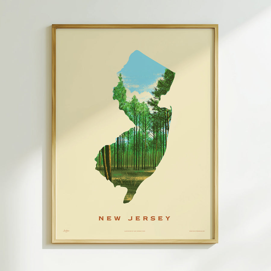 New Jersey Print