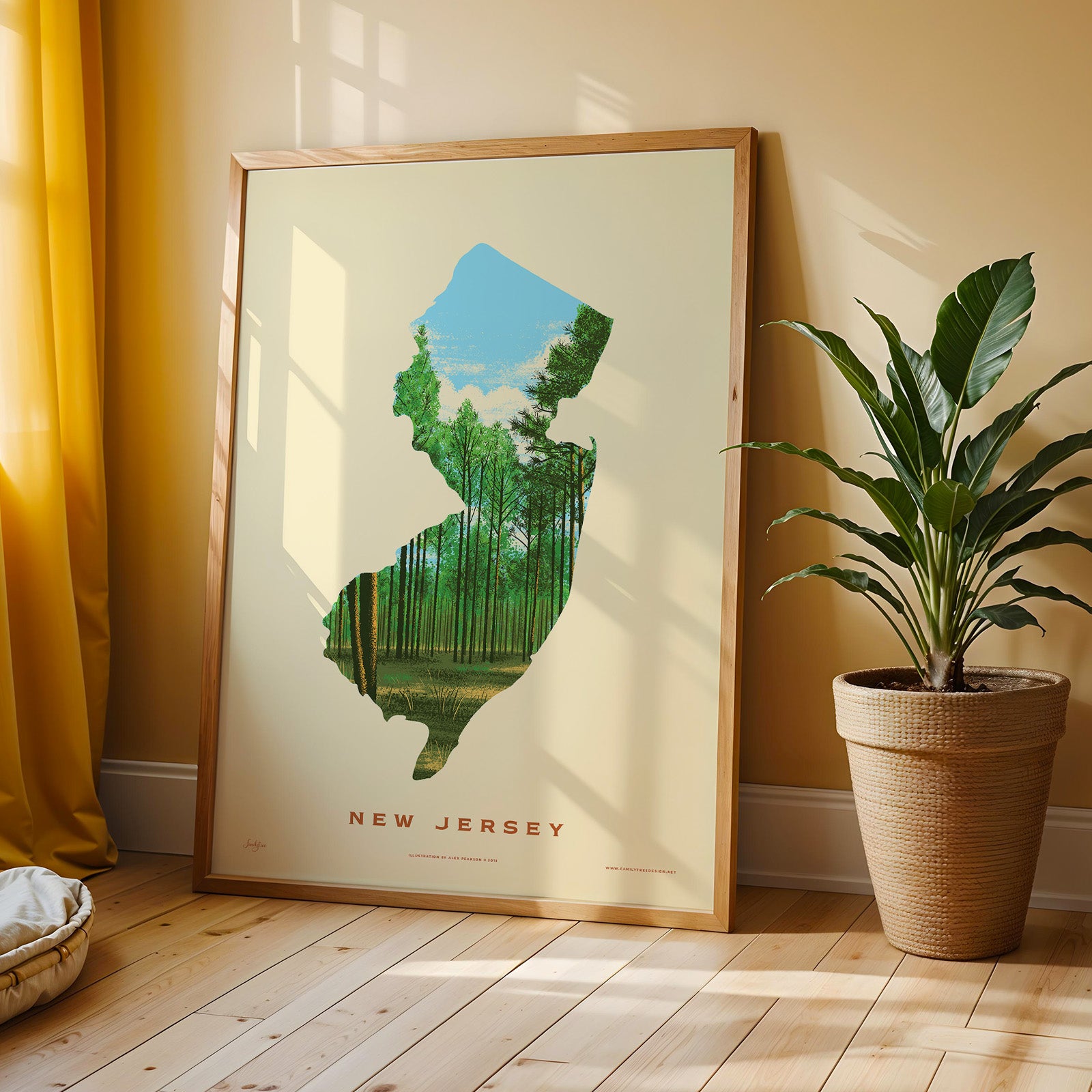New Jersey Print