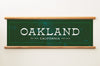 Oakland California Canvas Map