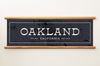 Oakland California Canvas Banner