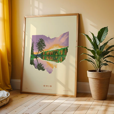 Ohio State Print