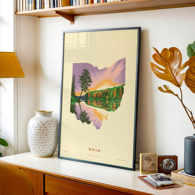 Ohio State Print