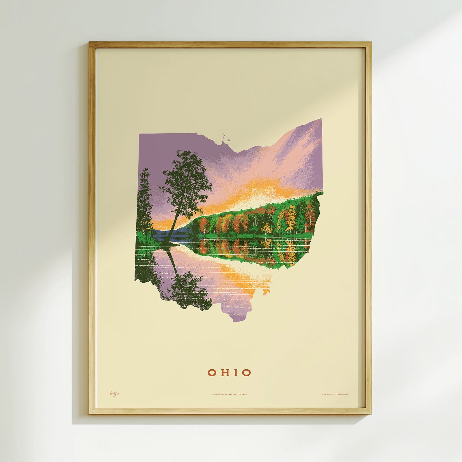 Ohio State Print