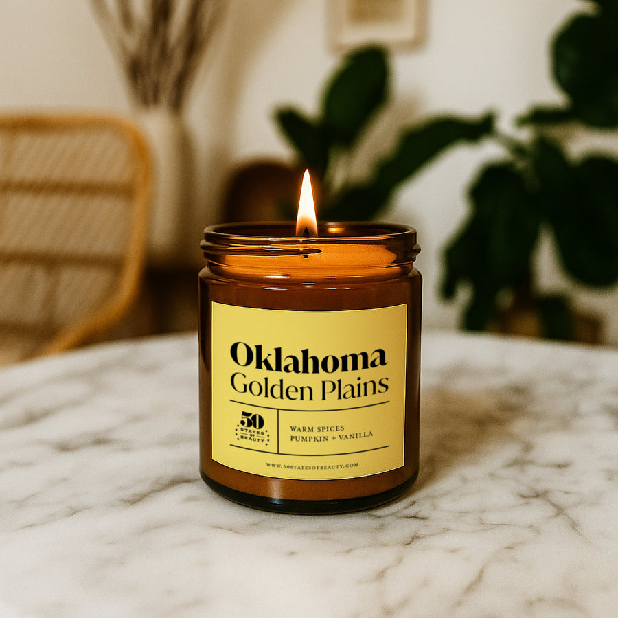 Oklahoma Golden Plains Candle PRE-ORDER