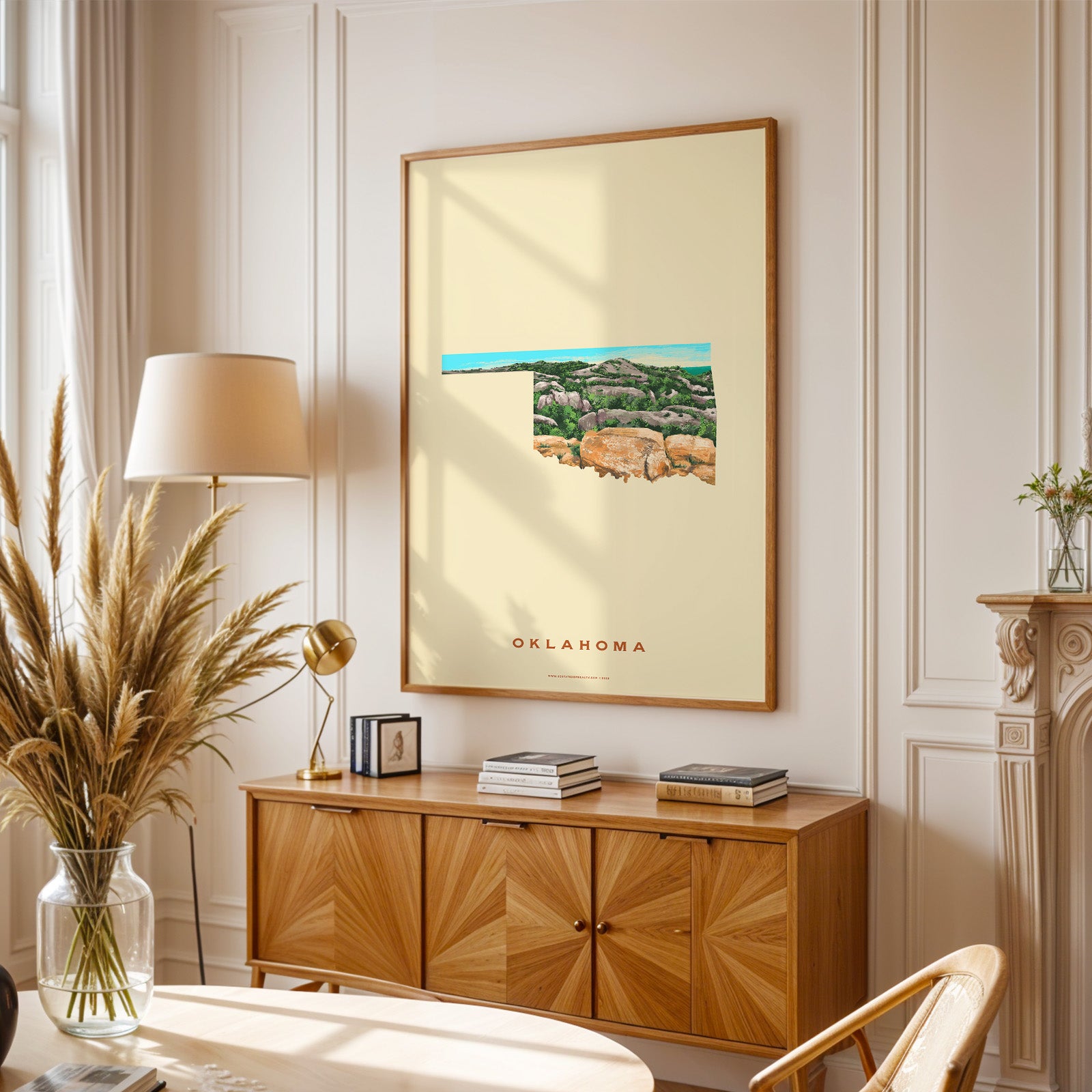 Oklahoma Wichita Mountains Print