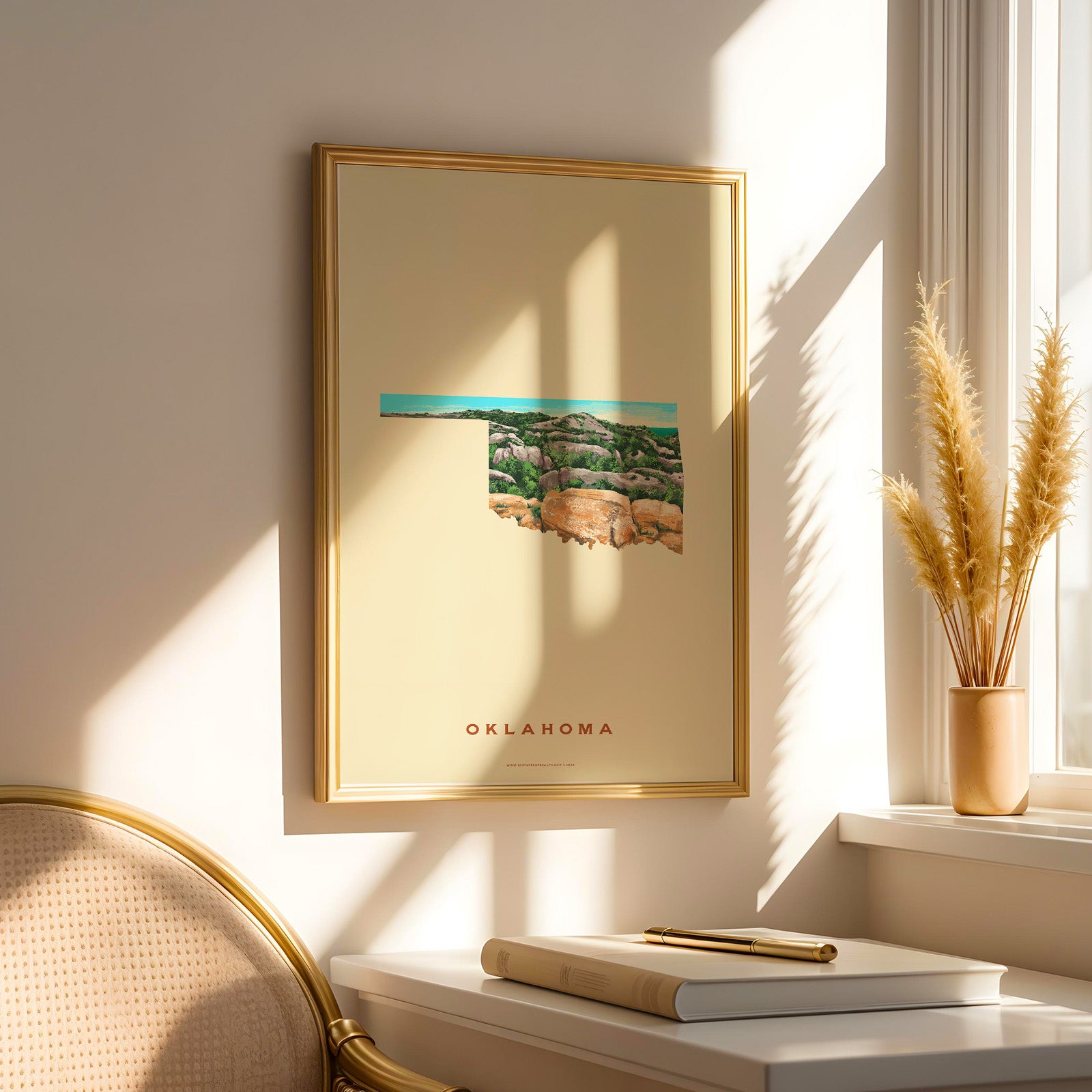 Oklahoma Wichita Mountains Print