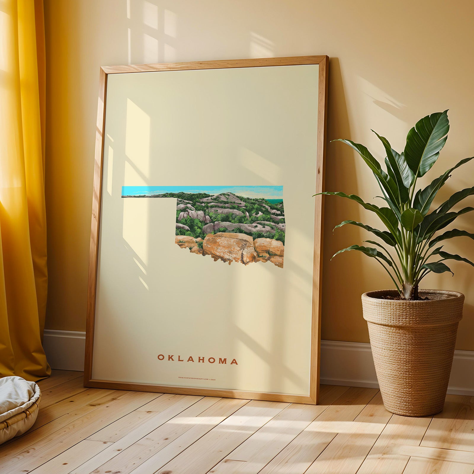 Oklahoma Wichita Mountains Print