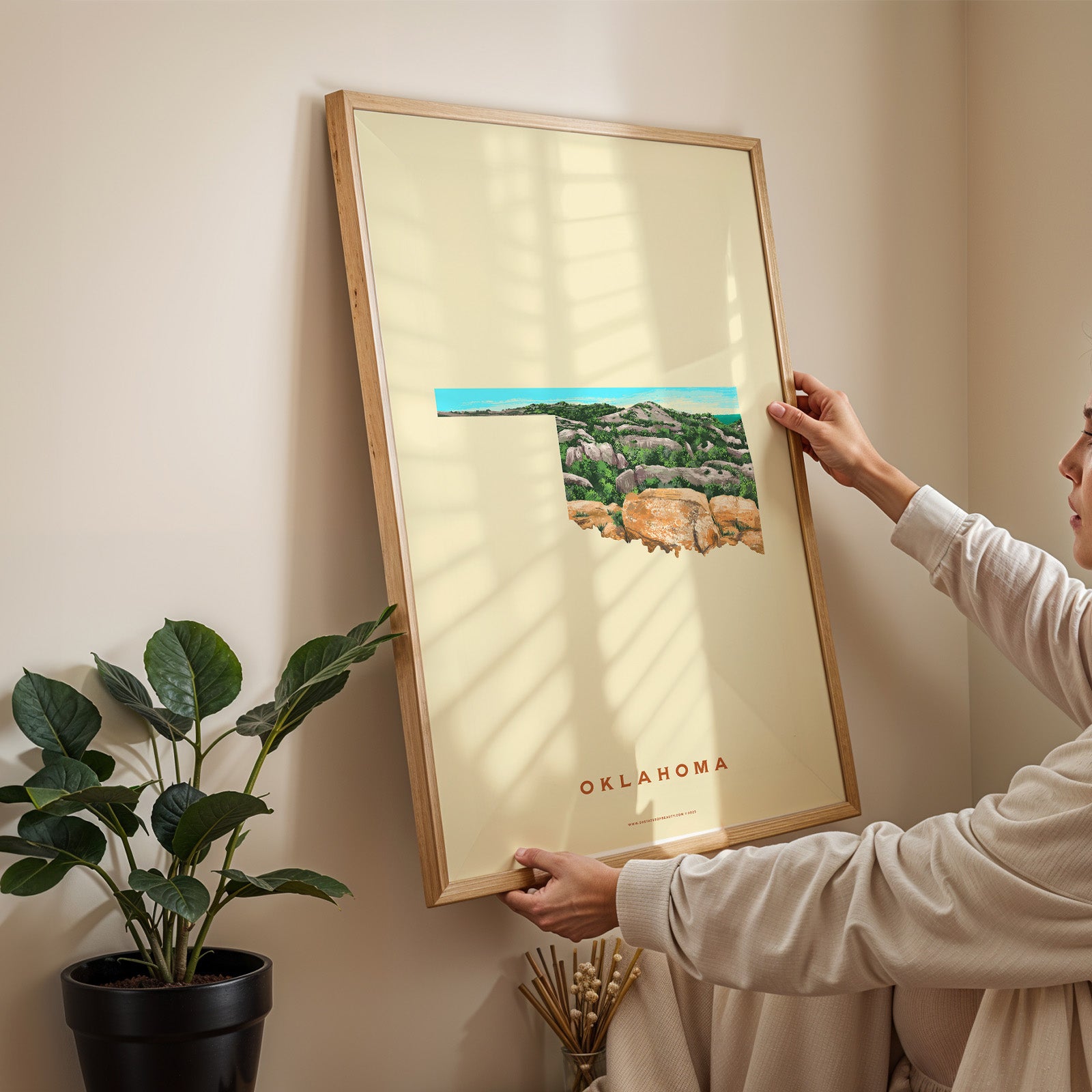 Oklahoma Wichita Mountains Print