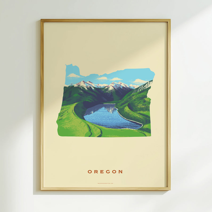 Oregon Print