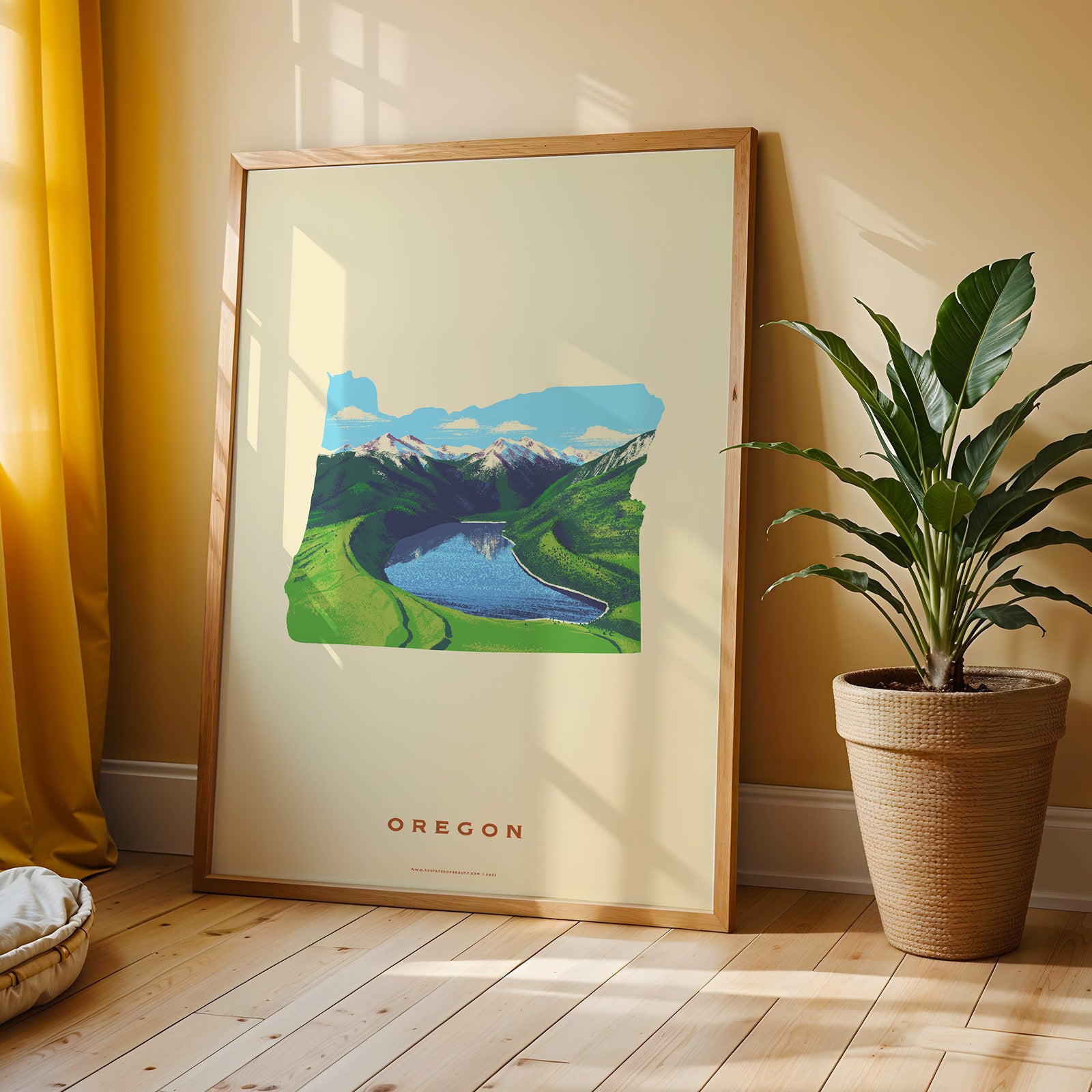 Oregon Print