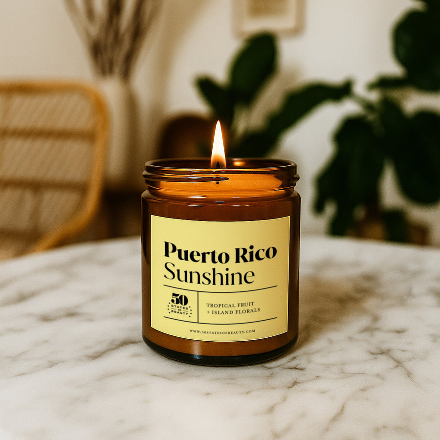 Puerto Rico Sunshine Candle PRE-ORDER