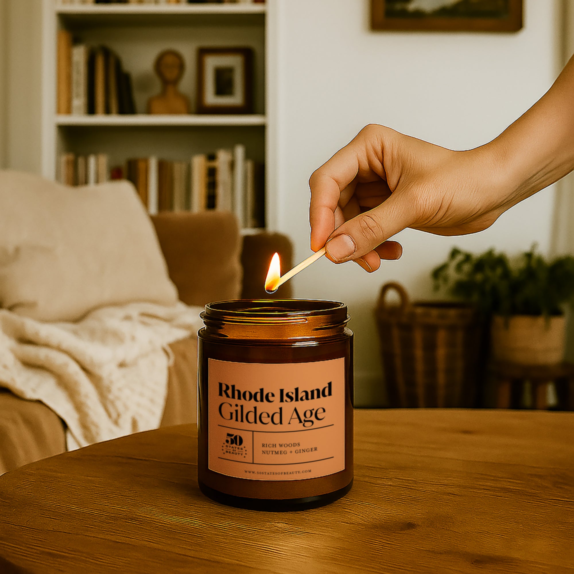 Rhode Island Gilded Age Candle PRE-ORDER