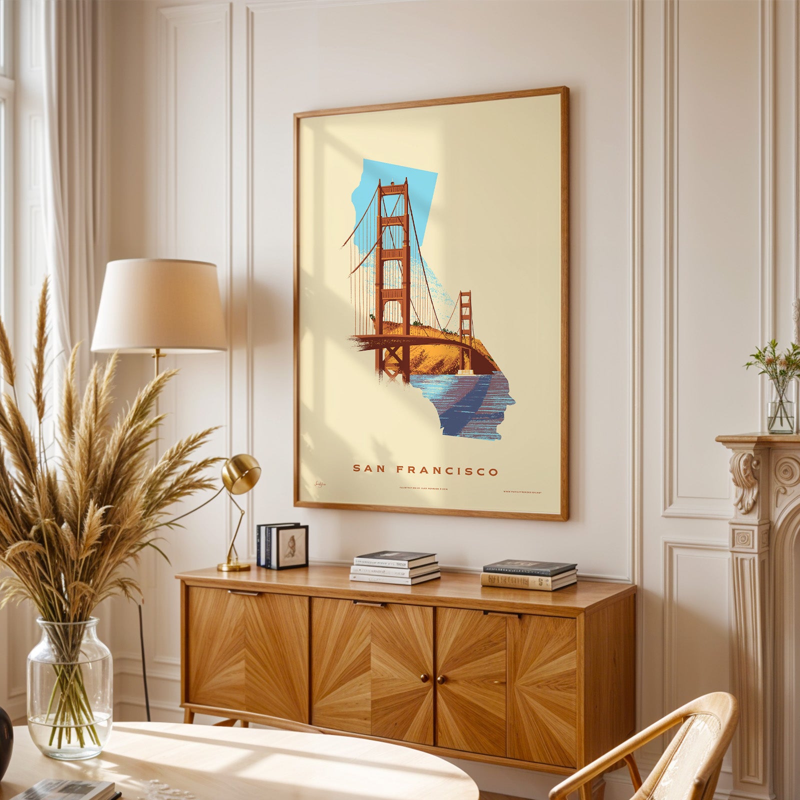 San Francisco Print - Golden Gate Bridge