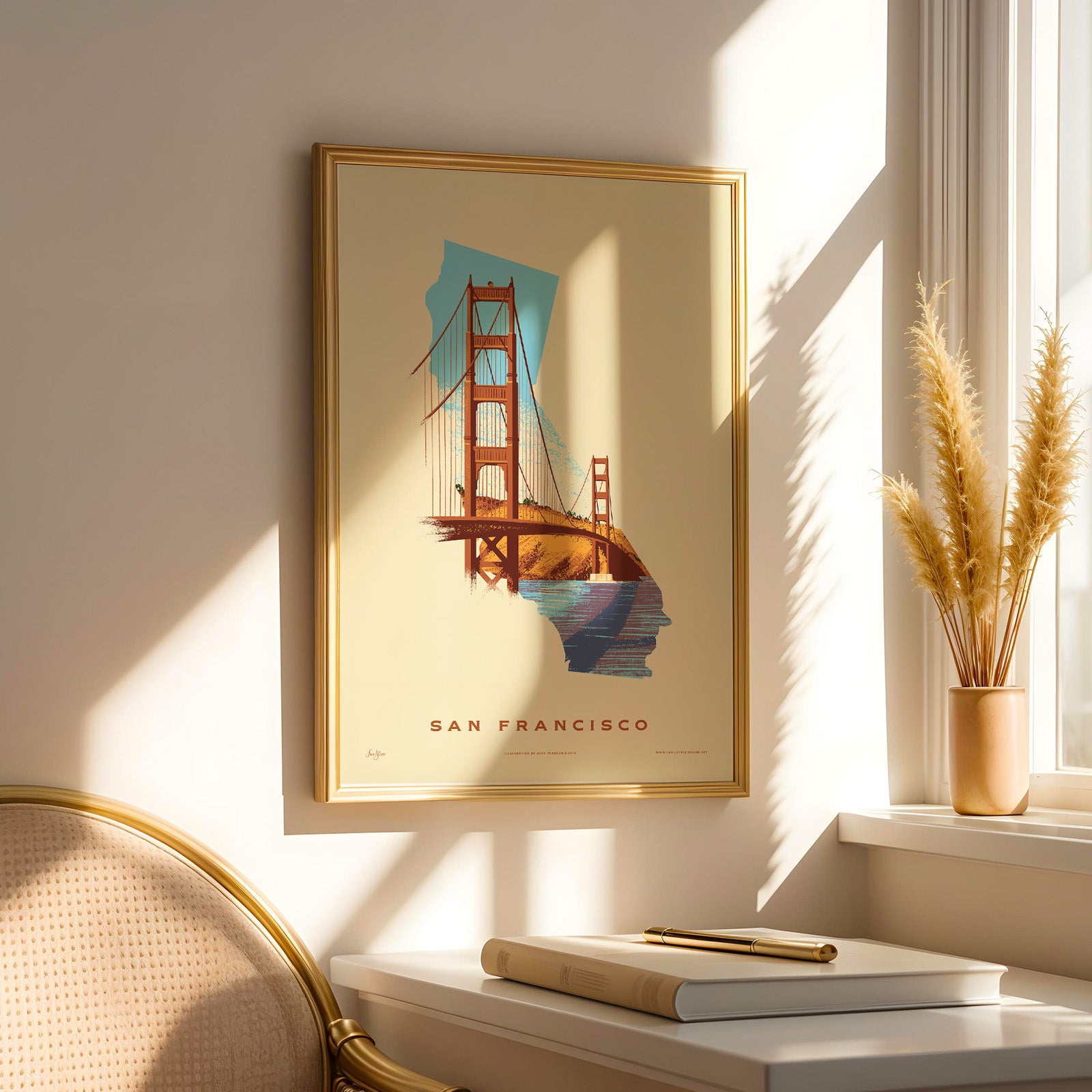 San Francisco Print - Golden Gate Bridge