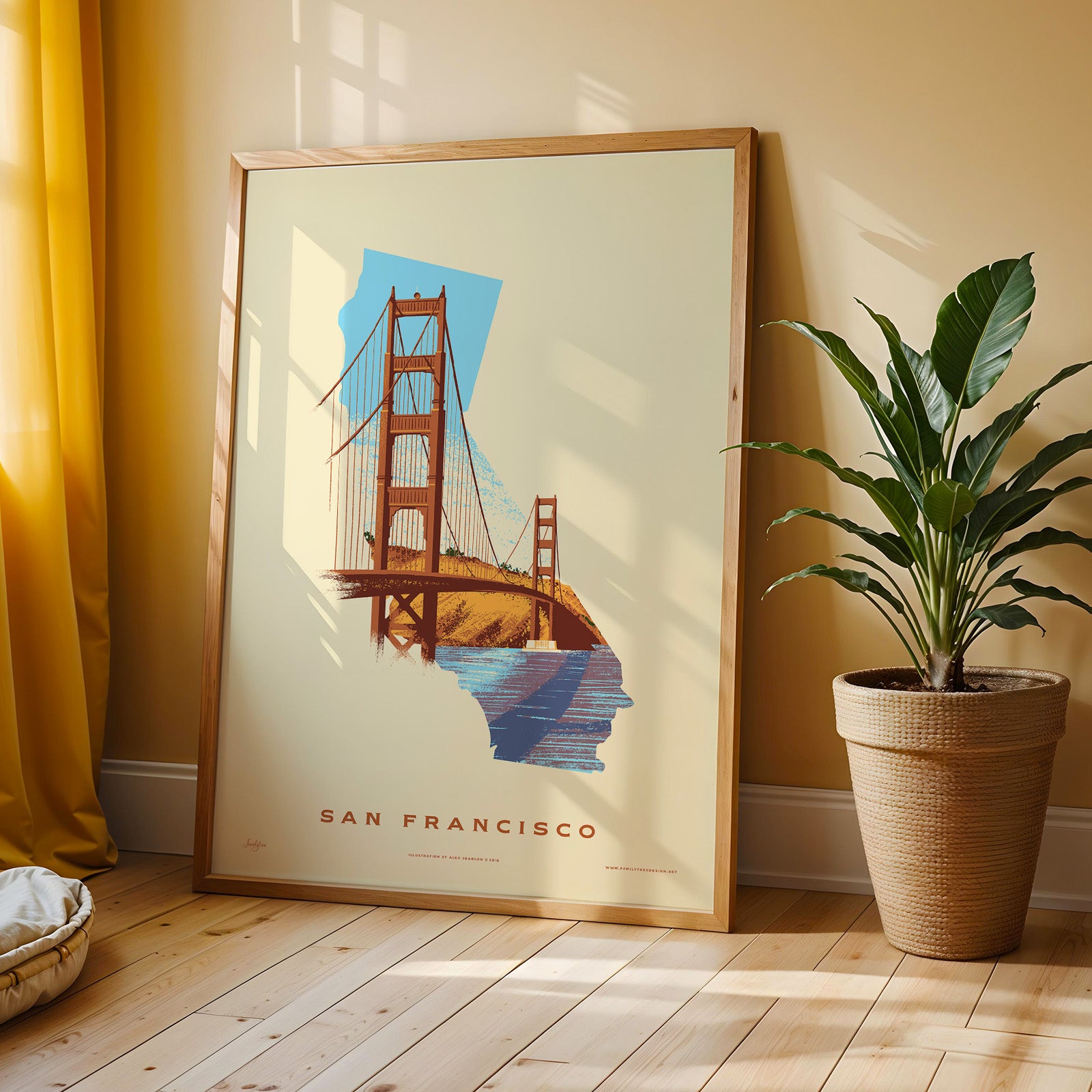 San Francisco Print - Golden Gate Bridge
