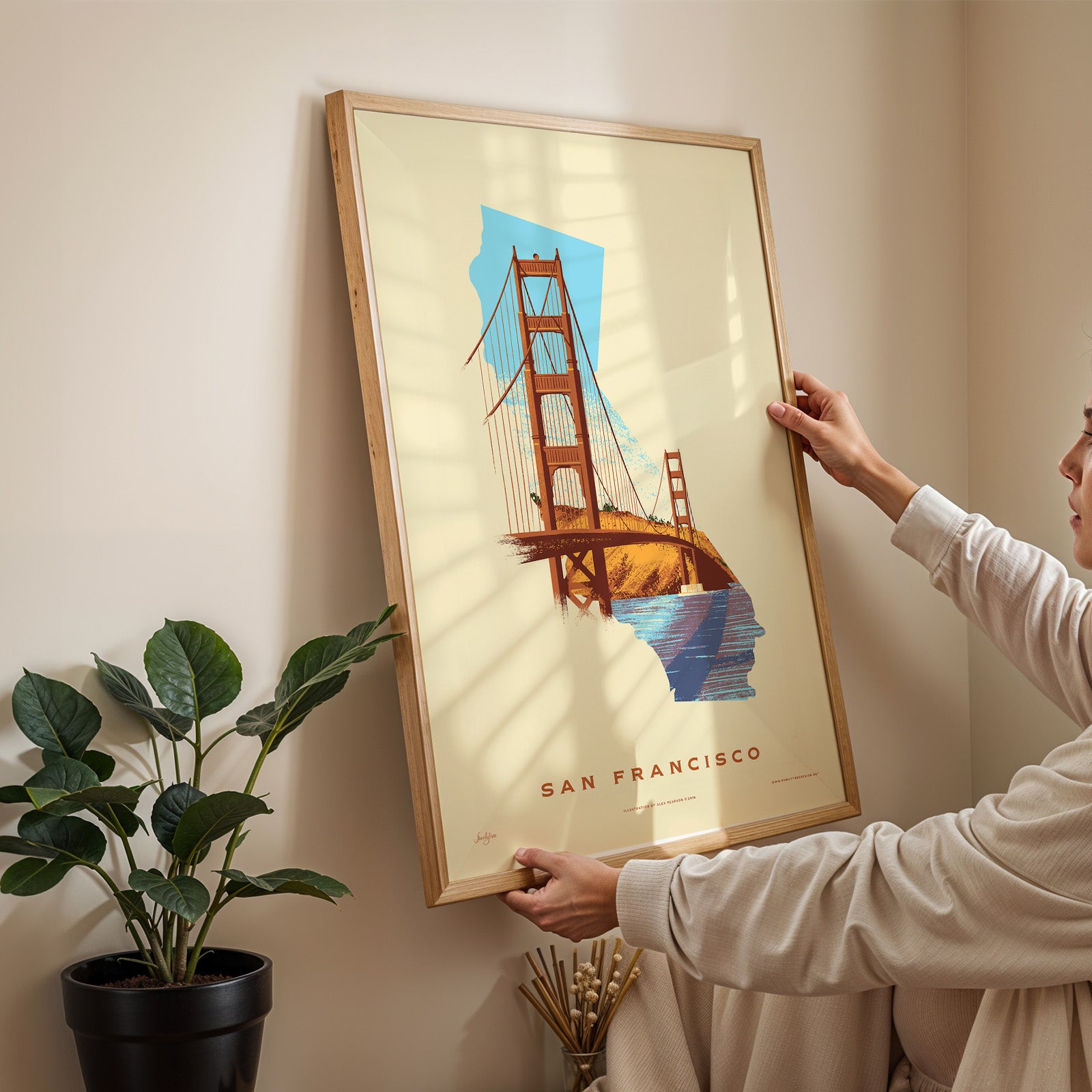 San Francisco Print - Golden Gate Bridge