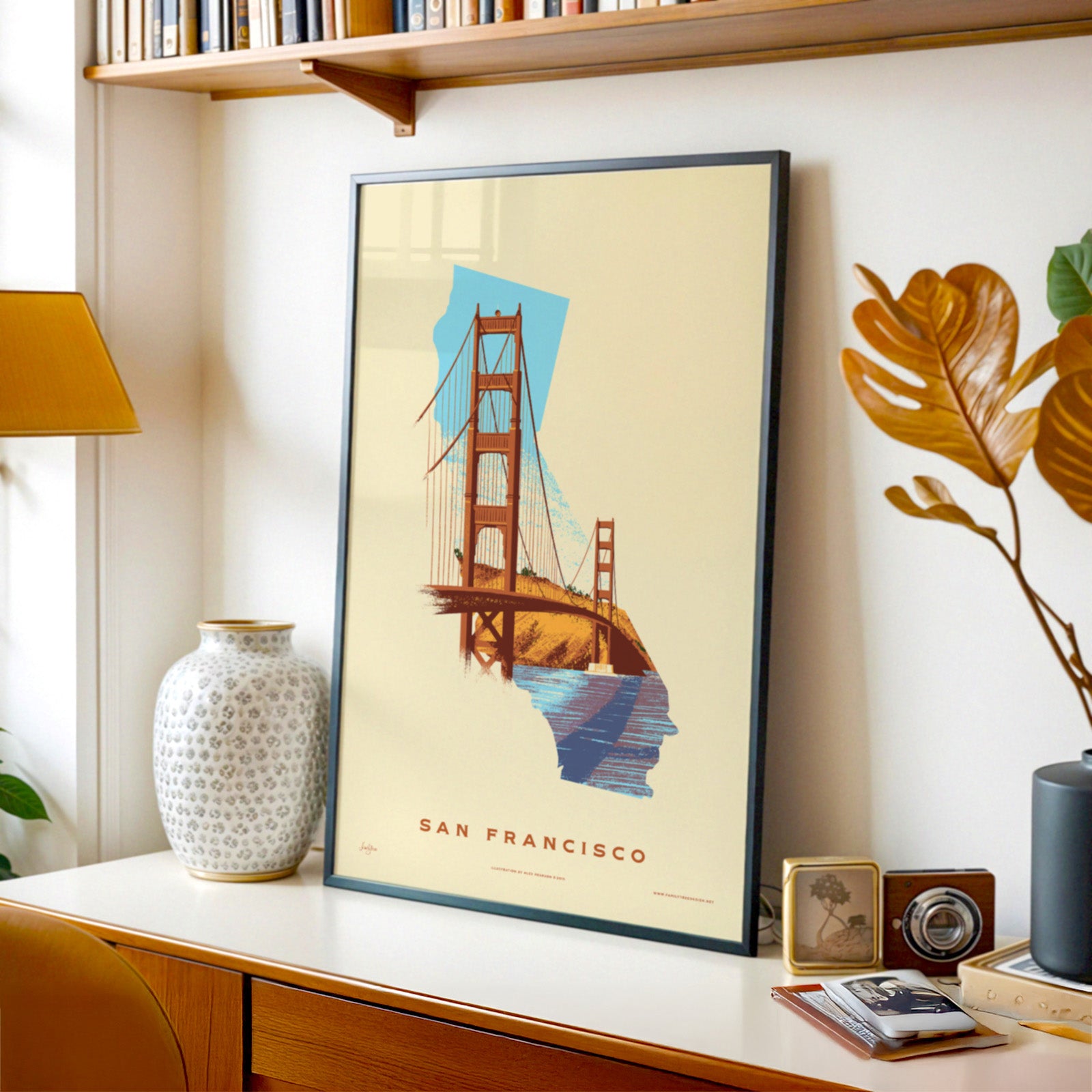 San Francisco Print - Golden Gate Bridge