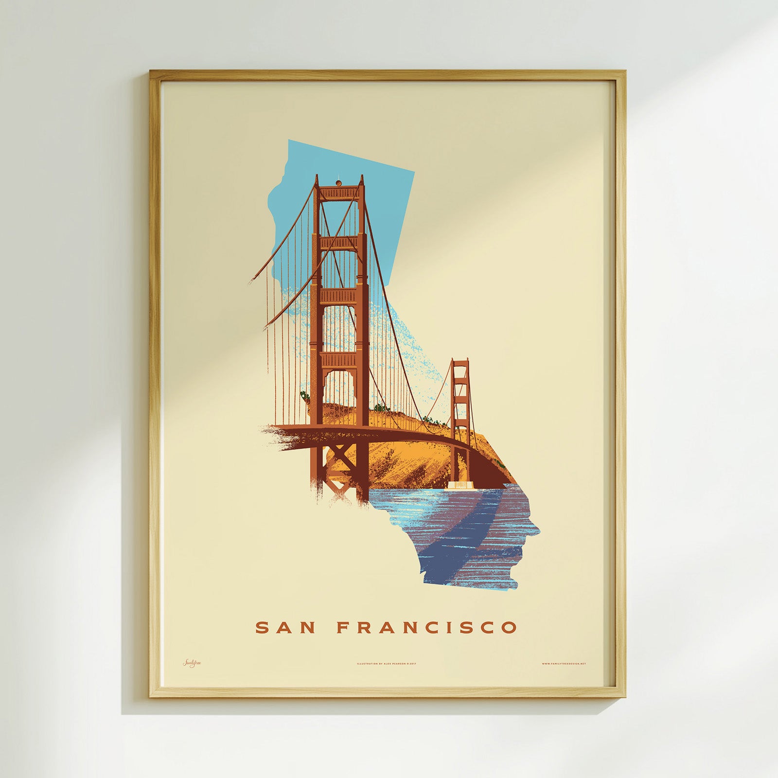 San Francisco Print - Golden Gate Bridge