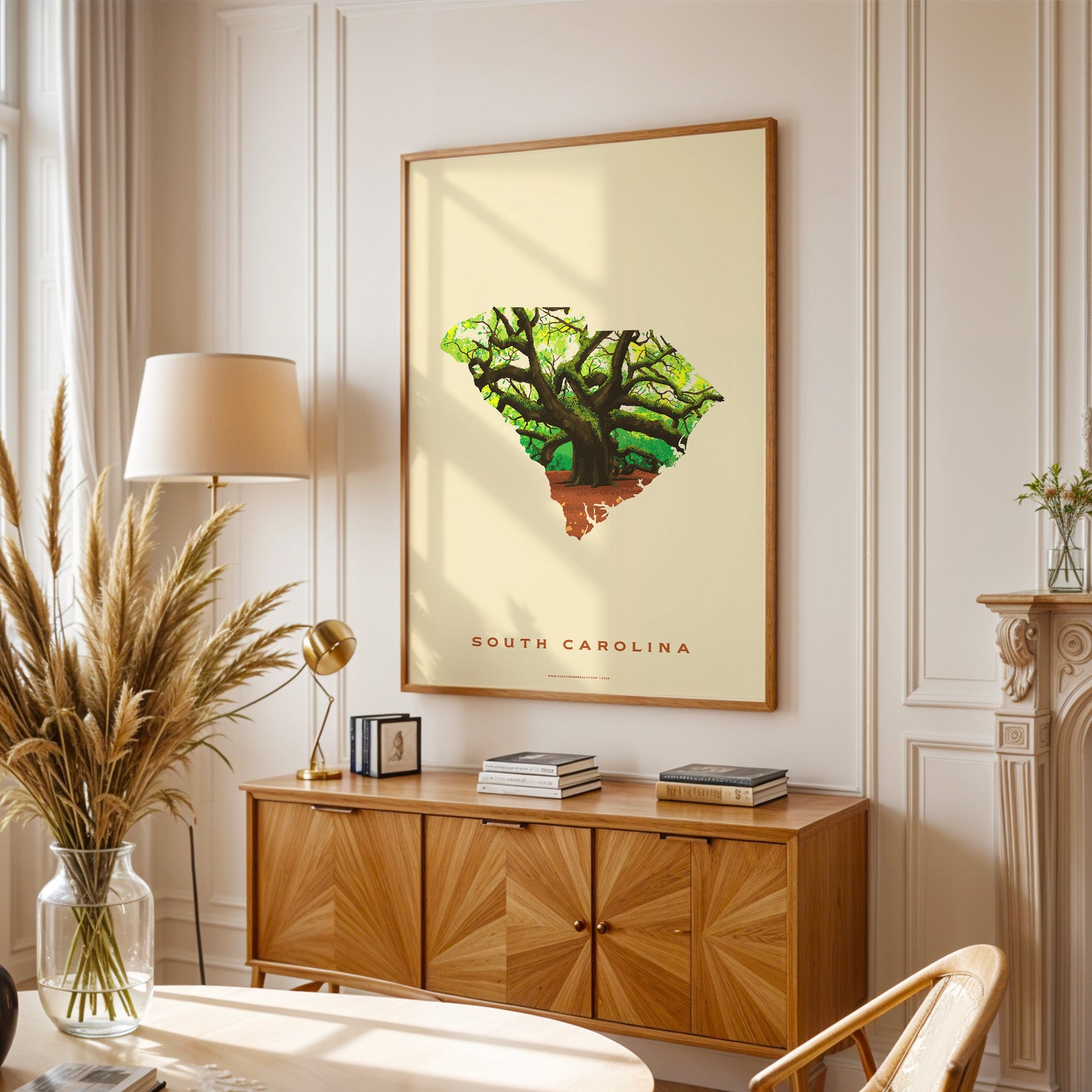 South Carolina Angel Oak Print