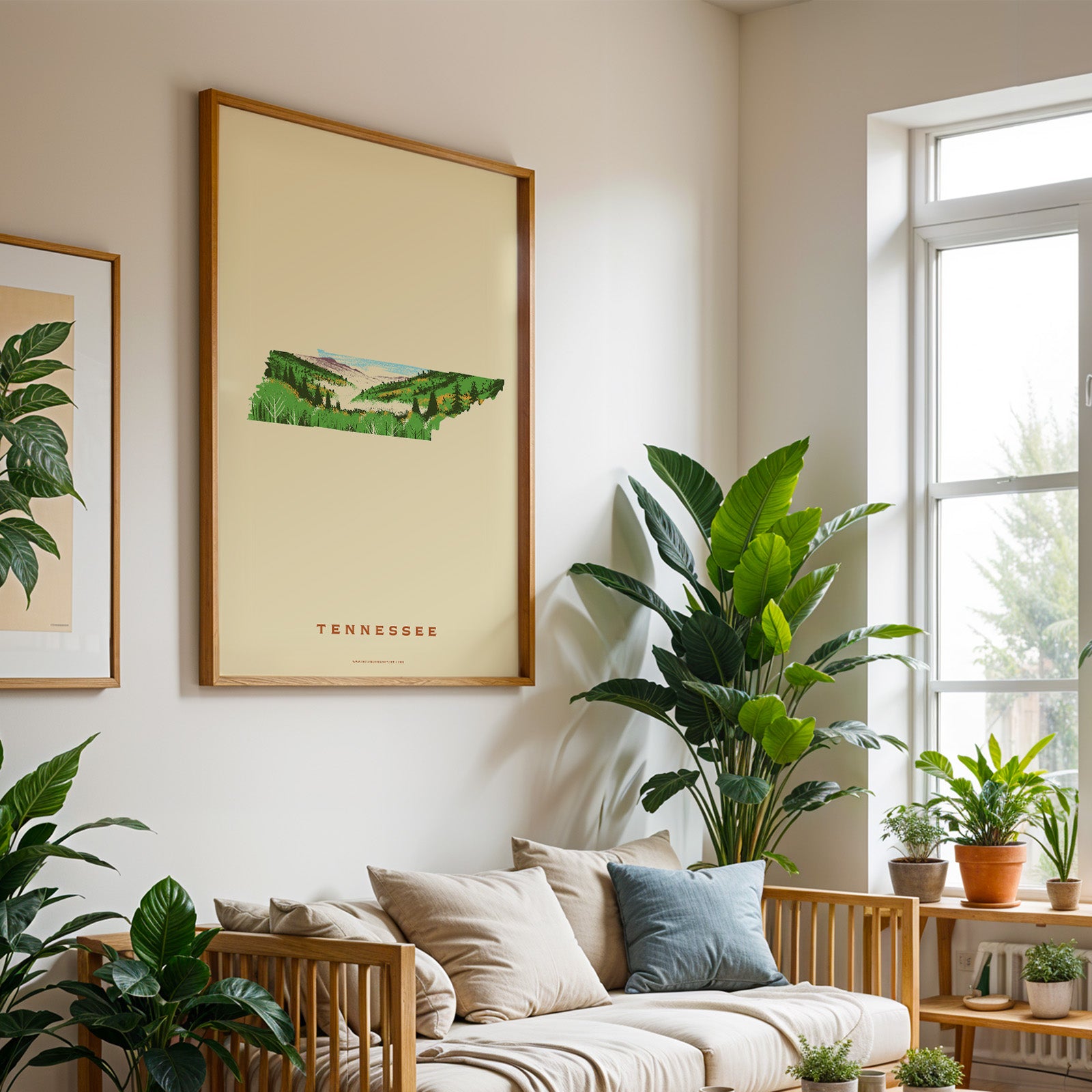 Tennessee State Print - Smoky Mountains