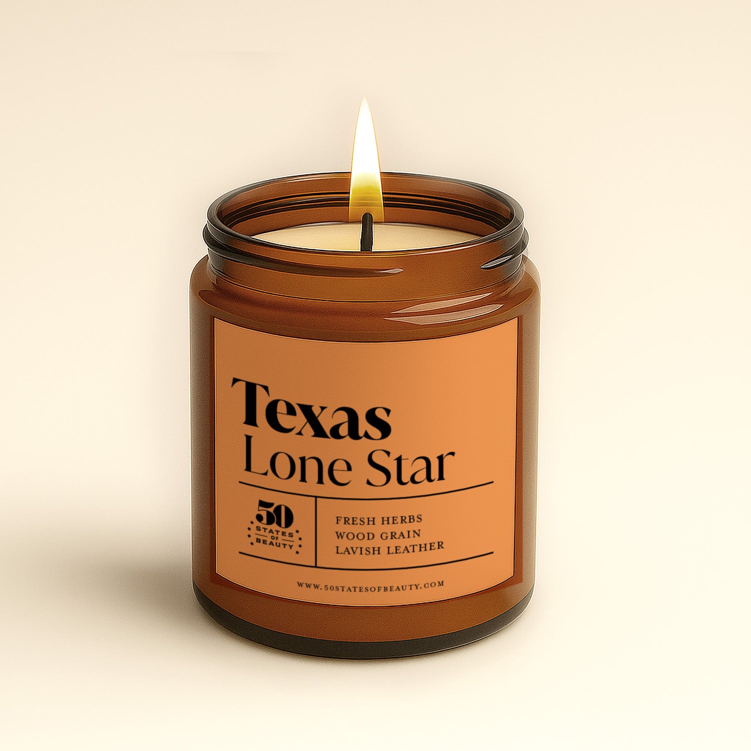 Texas Lone Star Candle PRE-ORDER