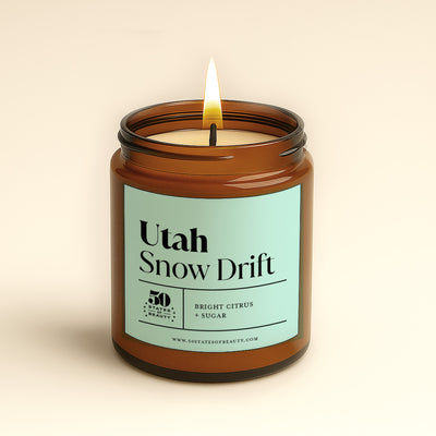 Utah Snow Drift Candle PRE-ORDER