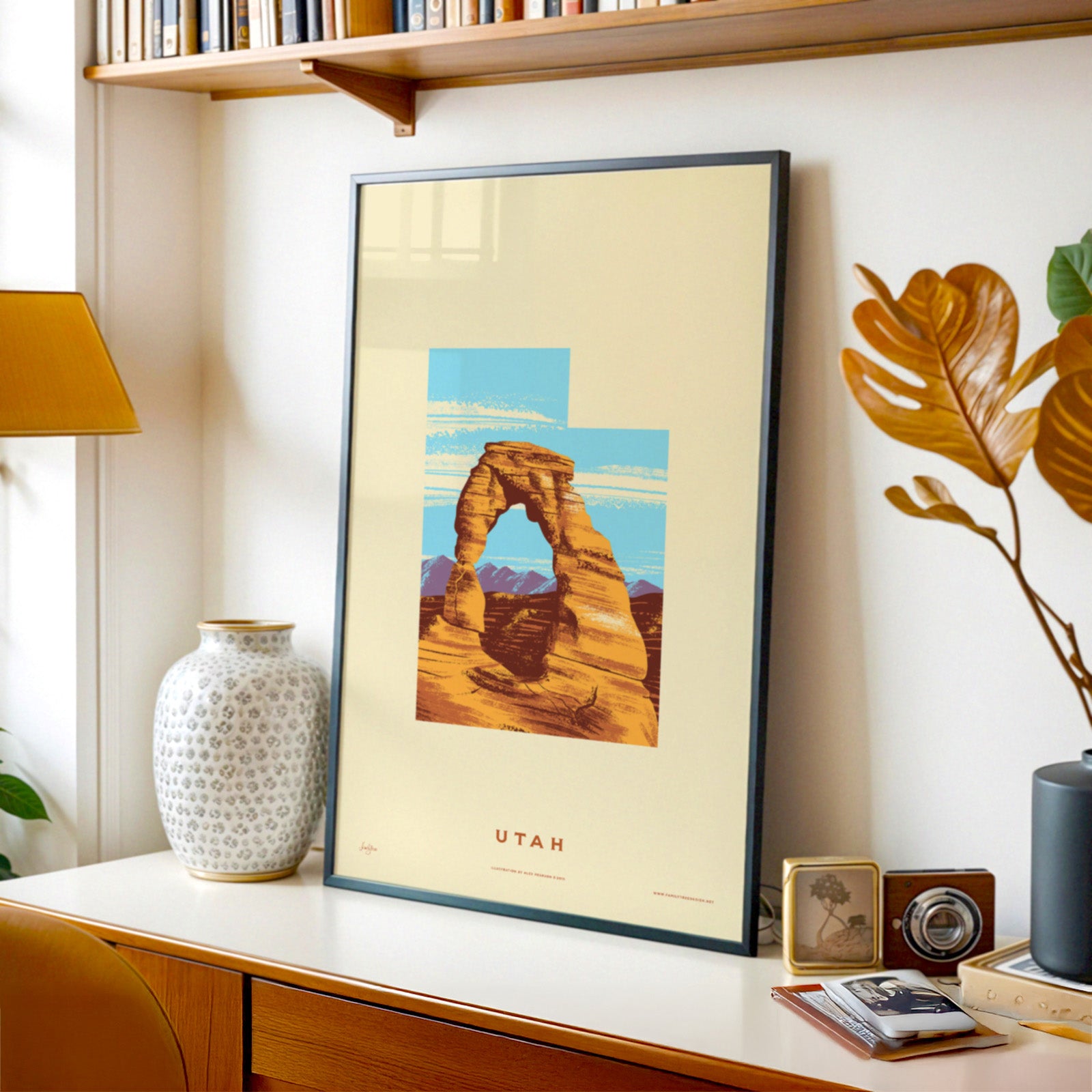 Utah State Print - Arches National Park