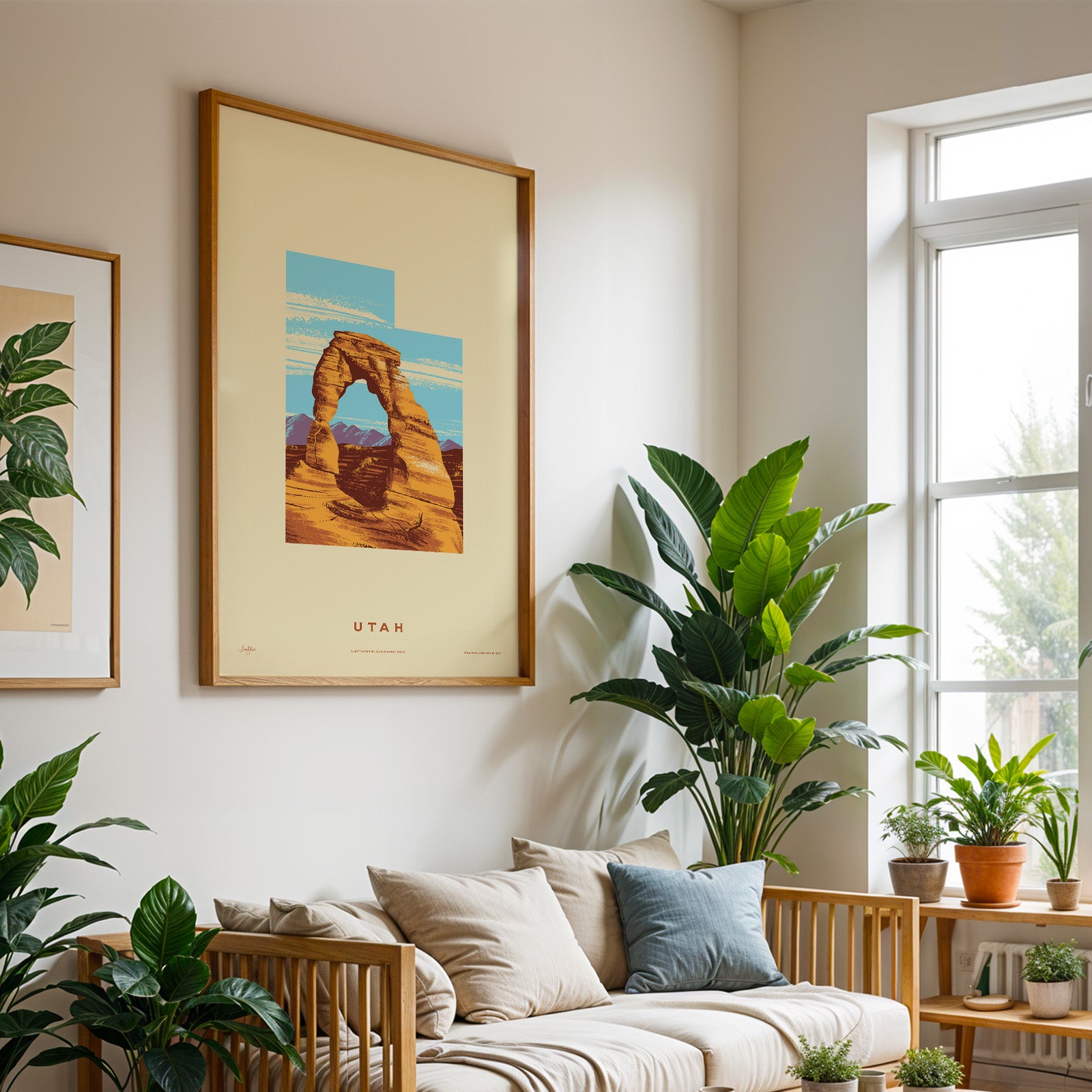 Utah State Print - Arches National Park