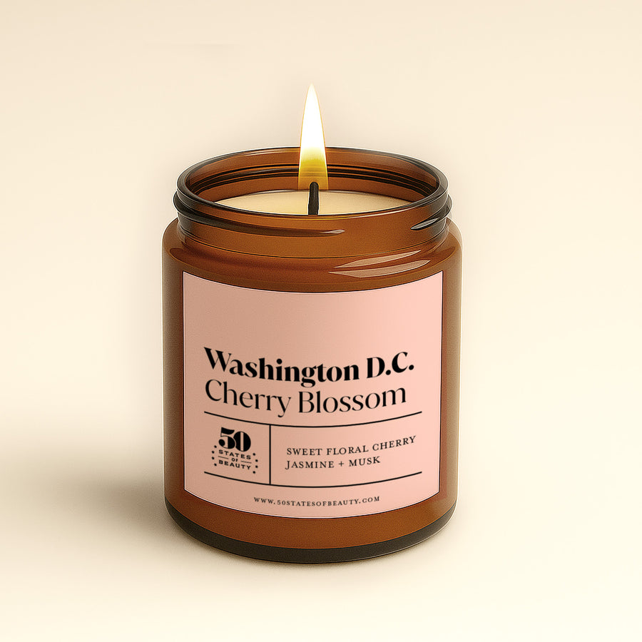 Washington D.C. Cherry Blossom Candle PRE-ORDER