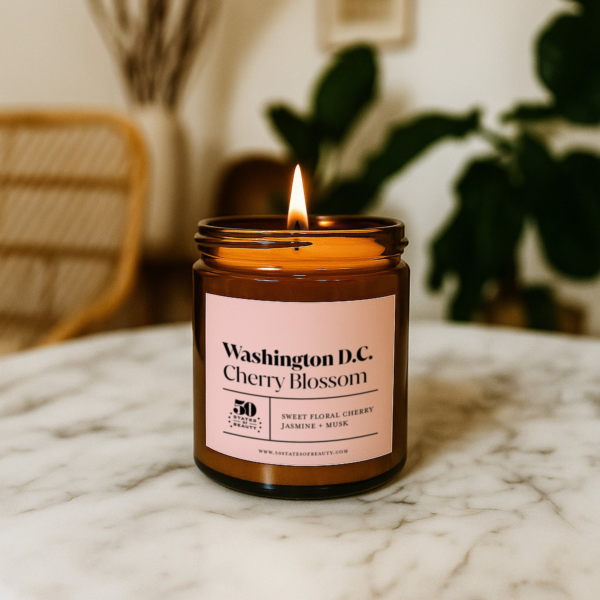 Washington D.C. Cherry Blossom Candle PRE-ORDER
