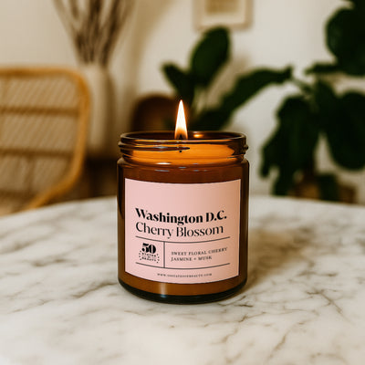 Washington D.C. Cherry Blossom Candle PRE-ORDER
