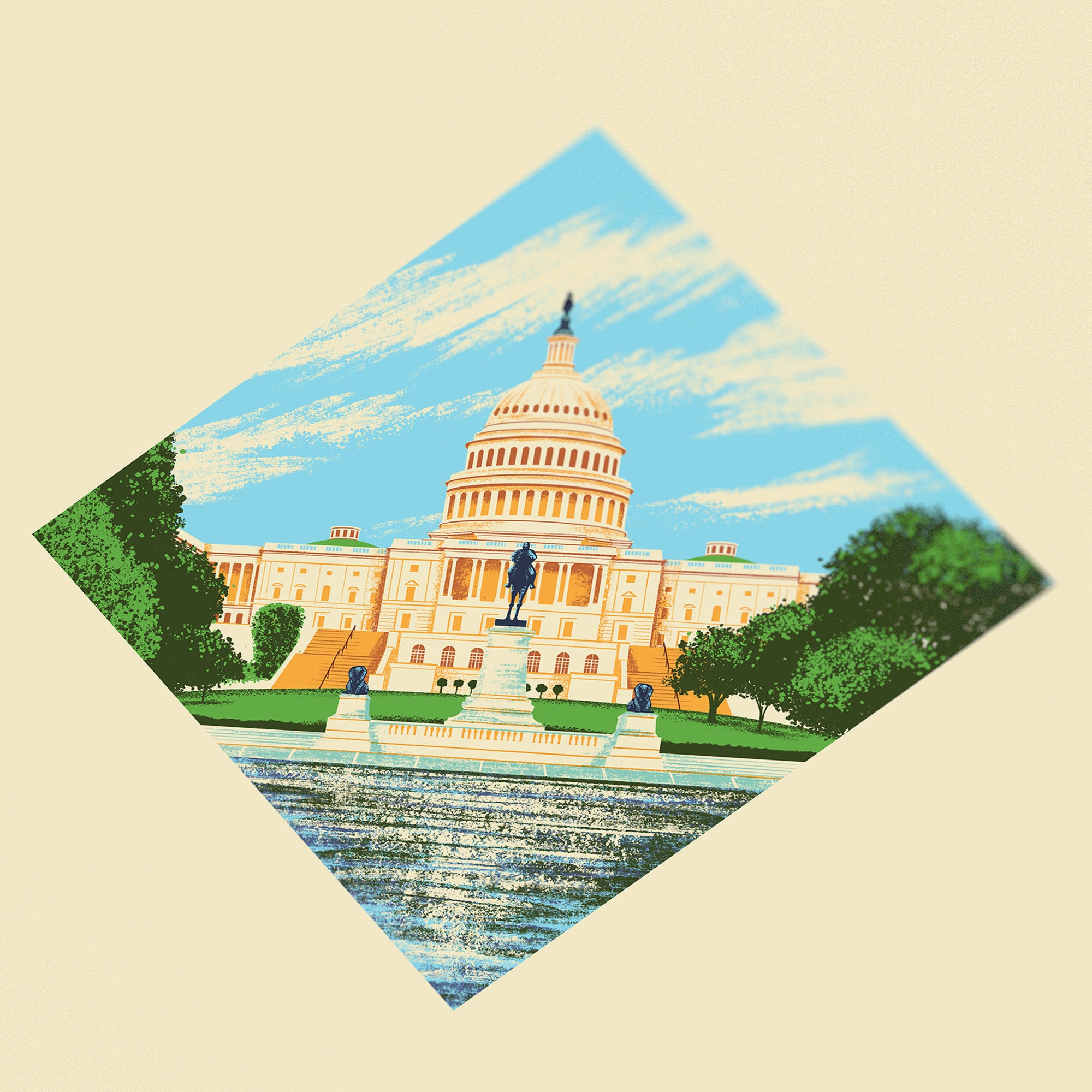 Washington DC Print