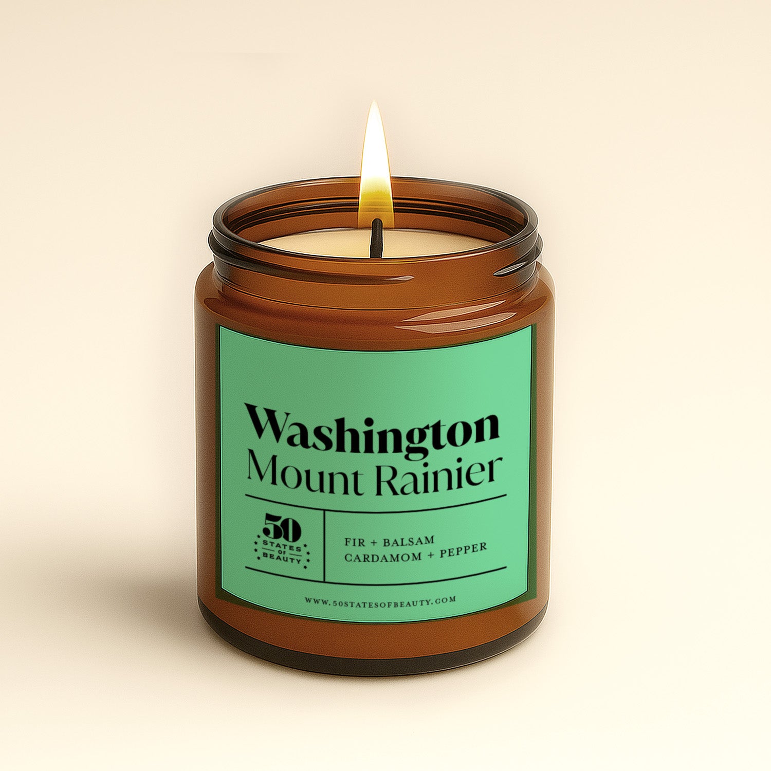Washington Mount Rainier Candle PRE-ORDER