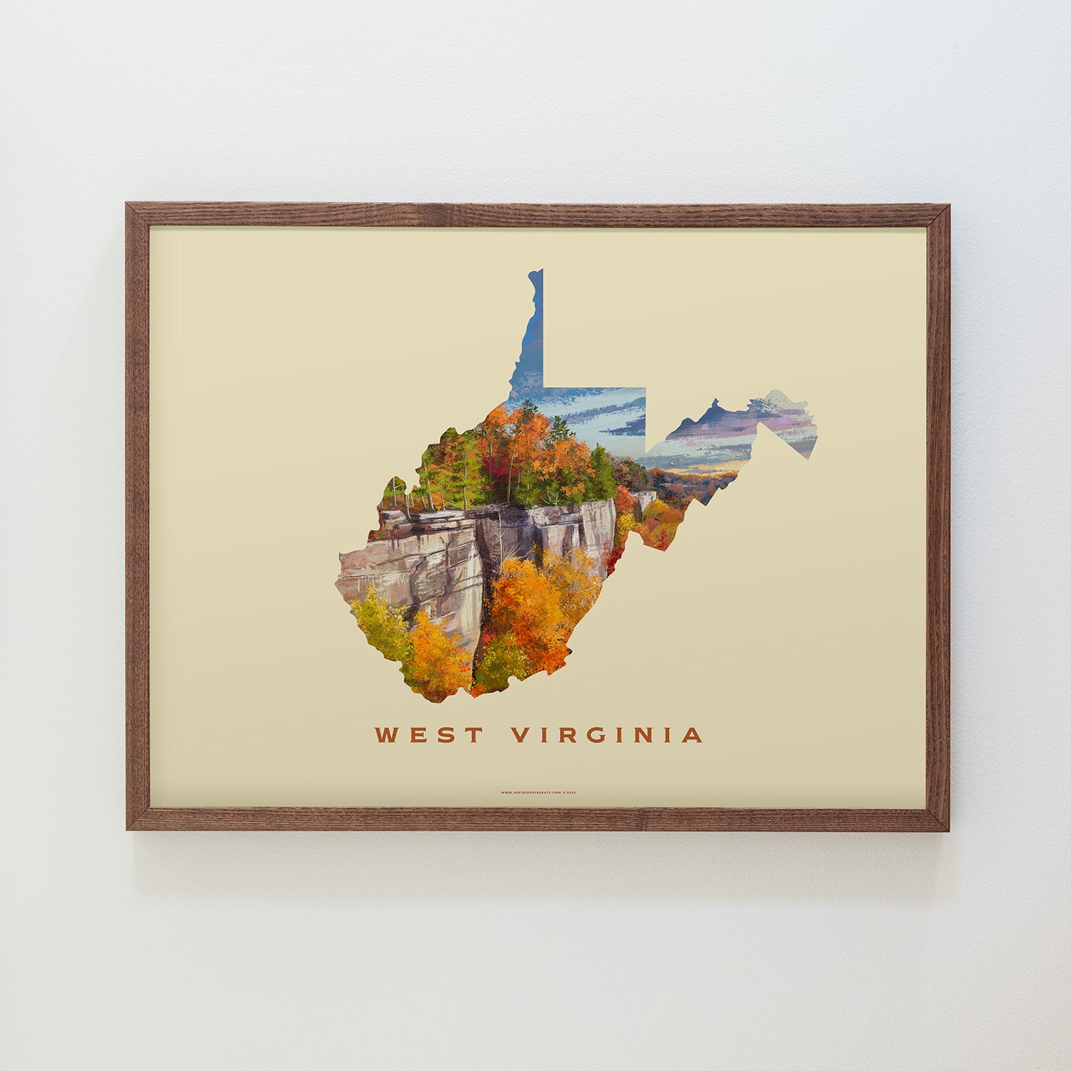 West Virginia New River Gorge Print