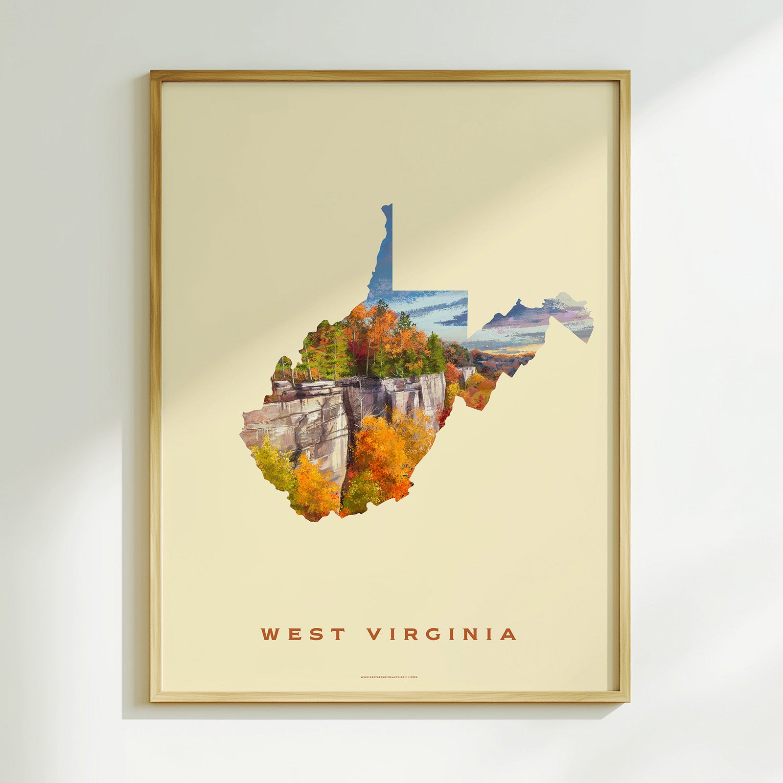 West Virginia New River Gorge Print