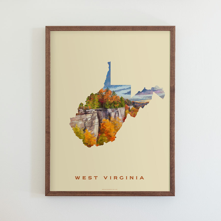 West Virginia New River Gorge Print